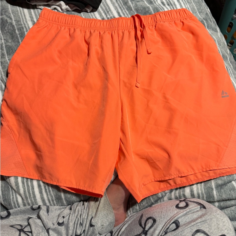 ❣️🤙🏽RBX Men's Athletic Shorts - Bright Orange